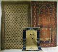 Kurdish Mat Chinese Mat and Kazak Prayer Rug
