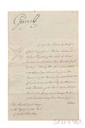 George III of the United Kingdom 17381820 Signed Military Commission 8 June 1798