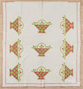 Appliqu basket pattern quilt