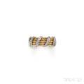 18kt Gold and Diamond Band Schlumberger Tiffany  Co