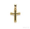 18kt Gold Cross David Webb