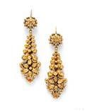 Antique 18kt Gold Earpendants