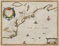 North American Coast Nova Scotia to Virginia Johannes Janssonius Nova Anglia Novum Belgium et Virginia