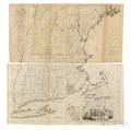 New England Braddock Mead c 16881757 and Thomas Jefferys 16951771 A Map of the most Inhabited part of New England