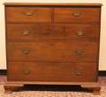 EARLY 19TH AMERICAN 5 DRAWER CHEST