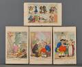 Rowlandson Thomas 175561827 Four Caricatures