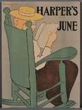 Penfield Edward 18661925 Two Harpers Magazine Posters June 1896 and March 1899