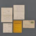 Kline Franz 19101962 Autograph Letter 25 October 1931 and Related Ephemera
