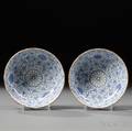 Two Sometsuke Imari Dishes