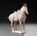 Pottery Caparisoned Mule