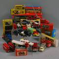 Approximately Fiftytwo Assorted Mostly Diecast Metal Toy Vehicles