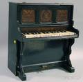Schoenhut Blackpainted Toy Piano