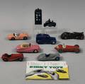 Nine Assorted Diecast Metal Meccano Dinky Toys