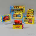Six Matchbox Toys Diecast Metal Kingsize Vehicles
