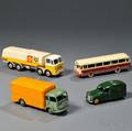 Four Meccano Dinky Toys Diecast Metal Vehicles