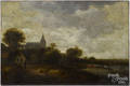 Dutch oil on canvas landscape