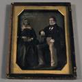 Halfplate Daguerreotype Portrait of a Seated Couple