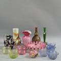 Fifteen Pieces of Assorted Glass