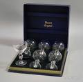 Boxed Set of Six Stuart Crystal Wineglasses