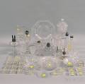 Approximately Fortyeight Pieces of Pressed Glass