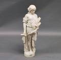 Italian School Late 19th Century Marble Figure of Autumn