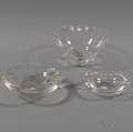 Three Steuben Crystal Bowls