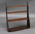 Mahogany Whaleend Fourtier Wall Shelf