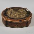 Leather and Giltbronze Dresser Box