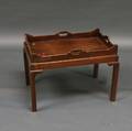 Georgianstyle Mahogany Butlers Tray Table