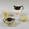 Four Earthenware Items