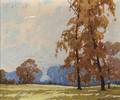 James Topping American 18791949 Early Autumn Landscape