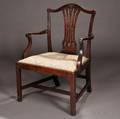 Chippendale Mahogany Armchair