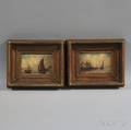 Robert S Austin American fl 18761895 Two Marine Scenes