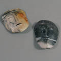Two Small Inuit Masks