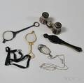 Pair of Opera Glasses and Four Lorgnettes