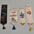 Four Late 19th and Early 20th Century Stevengraph Ribbons