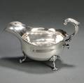 George II Sterling Silver Sauceboat