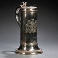 William III Large Sterling Silver Tankard