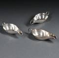 Three French 950 Silver Sauceboats
