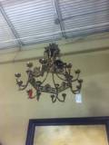BRONZE CHANDELIER