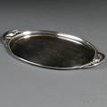 Georg Jensen Blossom Pattern Sterling Silver Tray