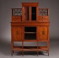 Edwardian Harewood Inlaid Satinwood Side Cabinet