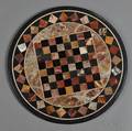 Continental Specimen Marble Pietra Dura Game Board