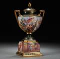 Vienna Porcelain Covered Urn