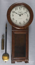 Seth Thomas 2 oak regulator clock