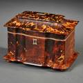 Tortoiseshell Tea Caddy