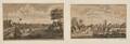 Continental School 18th Century Six Engravings of Chinese Harbors