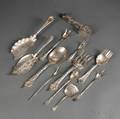 Twelve Pieces of American Sterling Silver Flatware