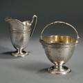 Tiffany  Co Sterling Silver Creamer and Sugar