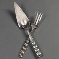 Two Tiffany  Co Tomato Pattern Sterling Silver Serving Pieces